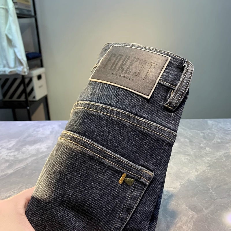 Unisex Classic Denim Jeans Loose Fit Daily Outdoor Wear - Image 3