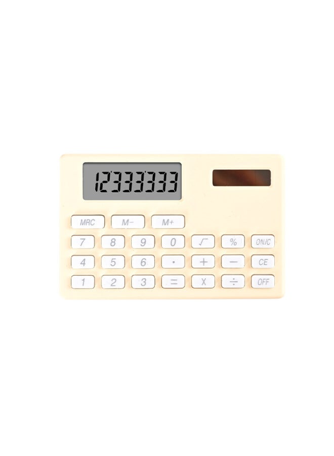 New Cute Mini Candy Color Portable Pocket Calculator Student Ultra-thin High-looking Color Computer