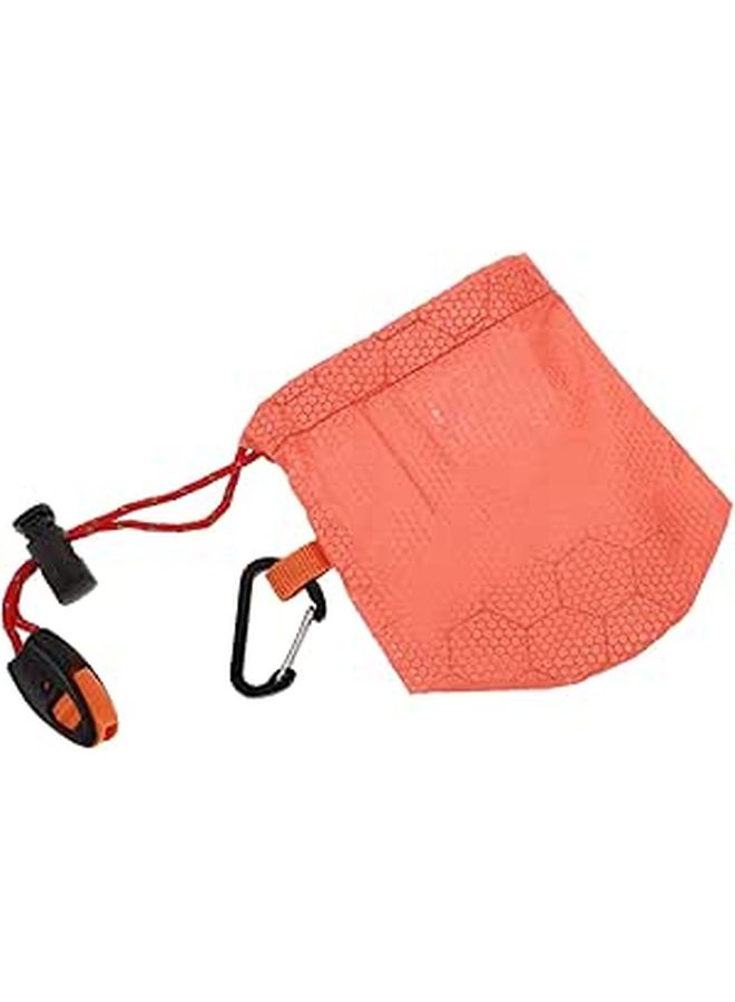 Emergency Sleeping Bag Thermal Insulation Orange for Hiking Travel - Image 1