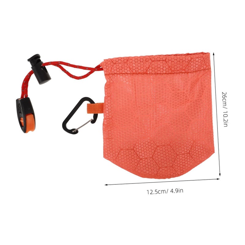 Emergency Sleeping Bag Thermal Insulation Orange for Hiking Travel - Image 3