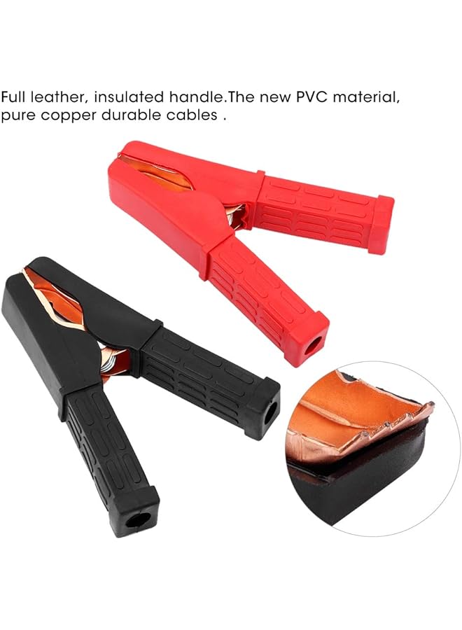 Generic Emergency Jumper Cables Clamp Durable Red Black Car Battery Wires For All Drivers  - Image 3