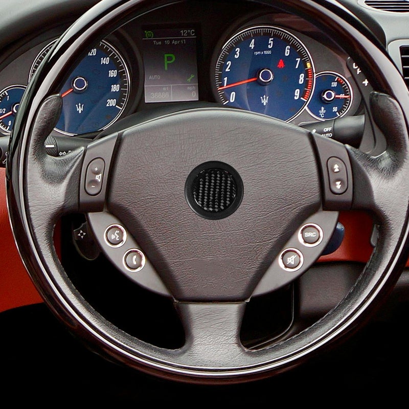 🚗 غطاء زر بوق عجلة القيادة تصميم رياضي يناسب معظم السيارات - Image 5