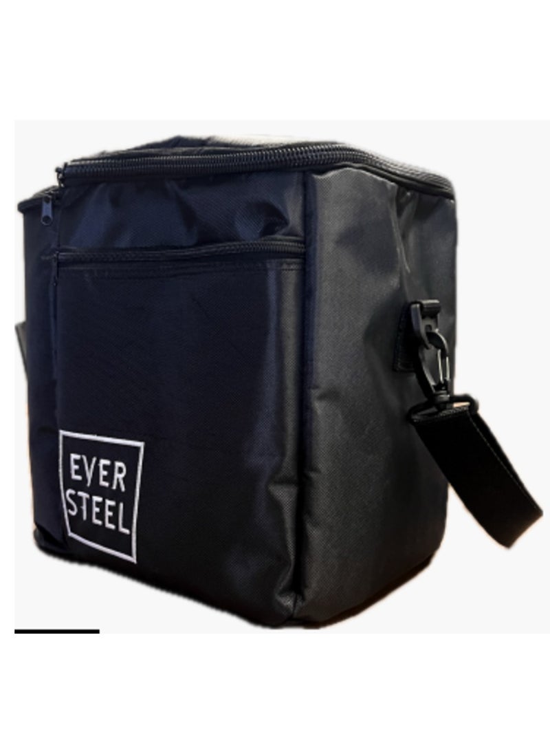 ايفرستيل حقيبة تبريد كبيرة من  EVERSTEEL بسعة 35 لتر، مثالية للحفاظ على برودة العناصر لمدة تصل إلى يومين، سواء كنت تخطط لنزهة على الشاطئ أو غداء سريع في العمل.  - Image 1