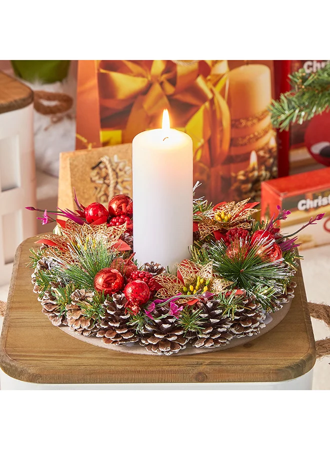 Home Box Blovec Wreath 25 x 25 x 6 cm