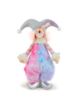Color Plush Clown Statue Collectibles Ornaments Pink Blue Clown Color Splice Doll Ornaments Clown-Color:Color 17*11*39cm - pzsku/Z1C0015984BC617F02A84Z/45/1746211550/a2f6b783-2b29-4871-aab8-17f30a2a282d
