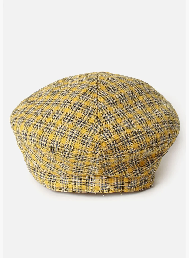 Haute Sauce Checkered Beret Cap