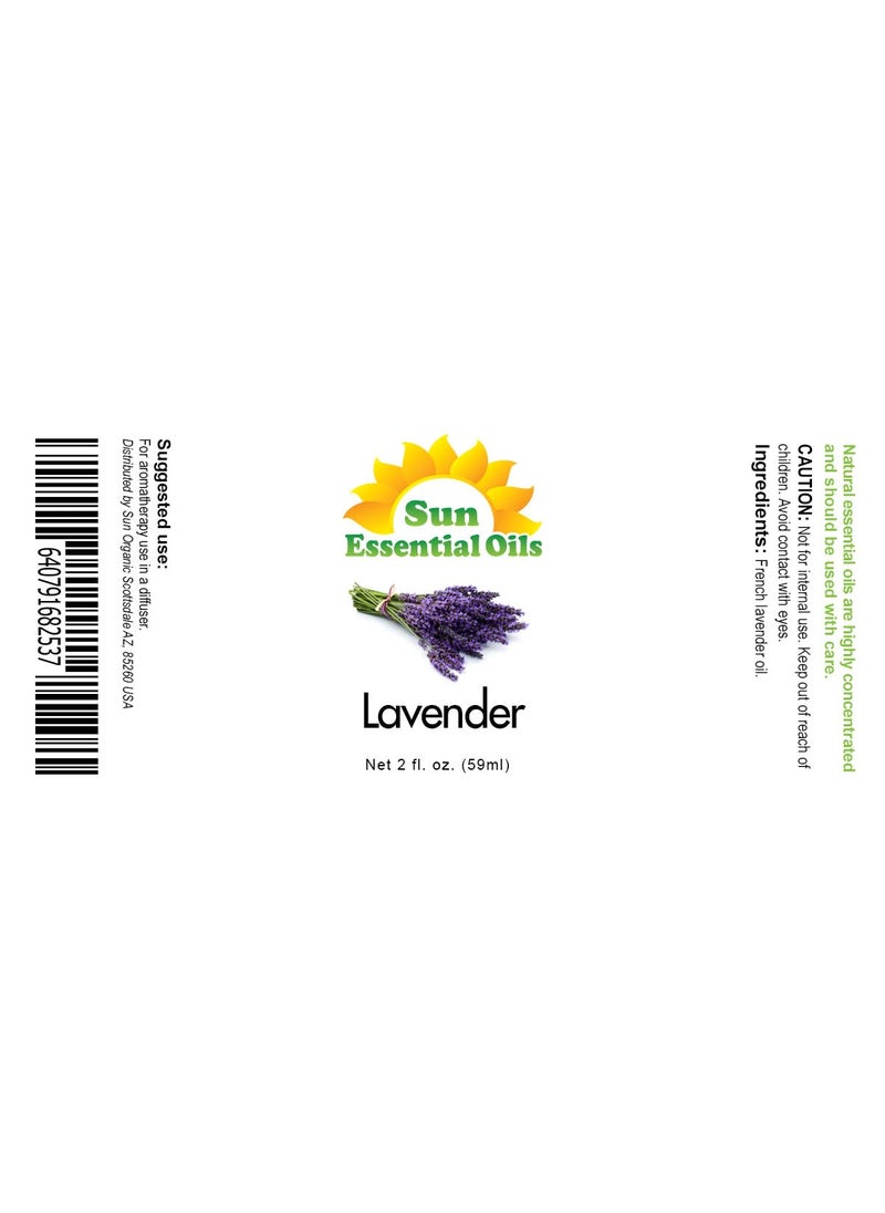 Sun Essential Oils Sun Essential Oils Lavender Aromatherapy Oil 16oz for Diffuser, Relaxation, Soap & Candle Making, Bulk  - Image 5