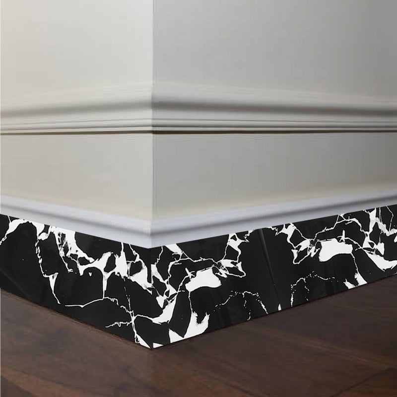 4 Rolls Skirting Board Cover Flexible Skirting Floor Molding Trim Molding Sticker Accessory - Image 5