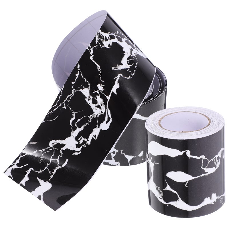 4 Rolls Skirting Board Cover Flexible Skirting Floor Molding Trim Molding Sticker Accessory - Image 2