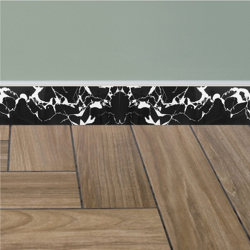 4 Rolls Skirting Board Cover Flexible Skirting Floor Molding Trim Molding Sticker Accessory - Image 3