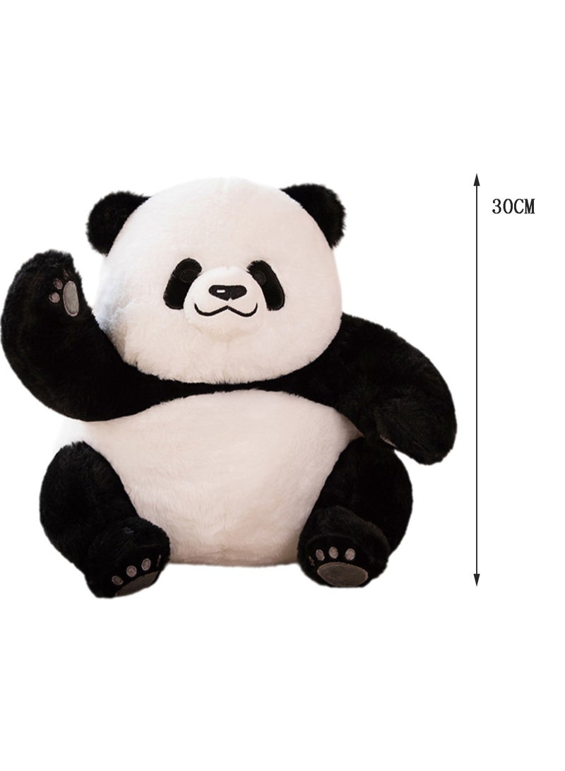 30 CM Cute Panda Plush Toy Soft Stuffed Animal Doll For Girls And Boys All Ages Gift - Image 2