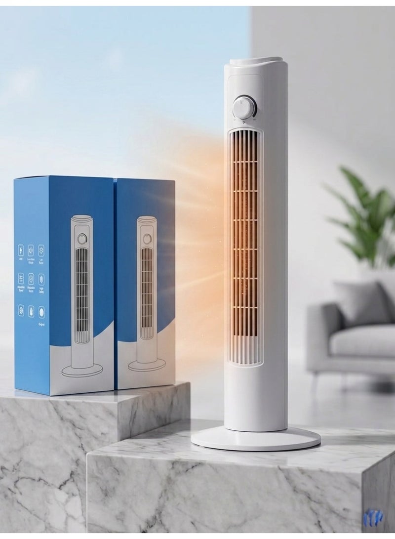 Ruay RA136 Vertical Tower Fan for Instant Cooling and Heat Resistance, 40W Power, Ultra-Quiet Design with Adjustable Speeds and Advanced Safety System for Homes and Offices - Image 3