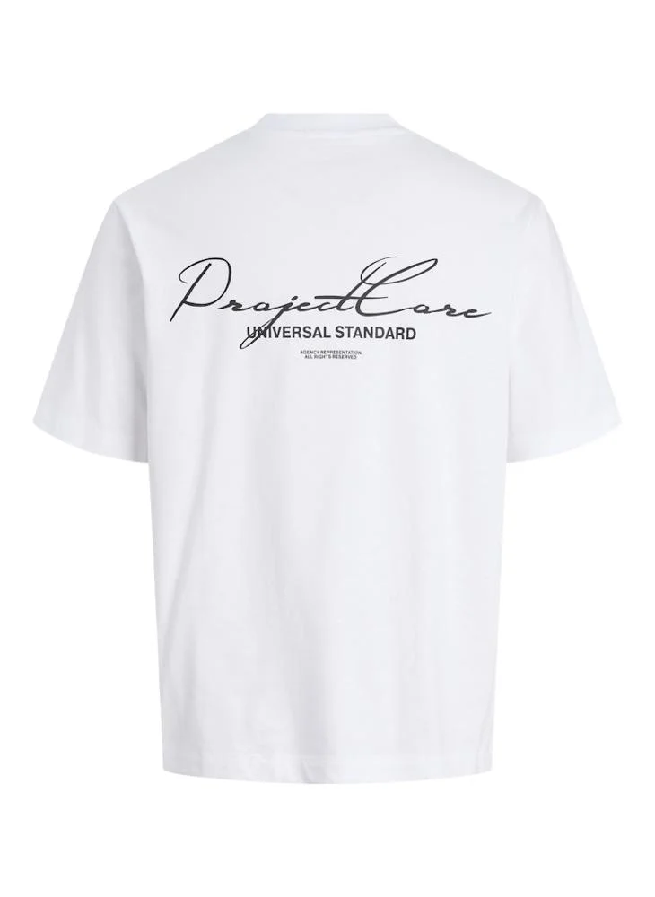 JACK & JONES Logo Crew Neck T-Shirt