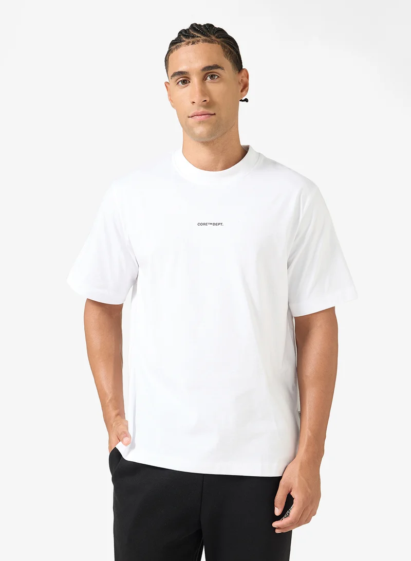 JACK & JONES Logo Crew Neck T-Shirt