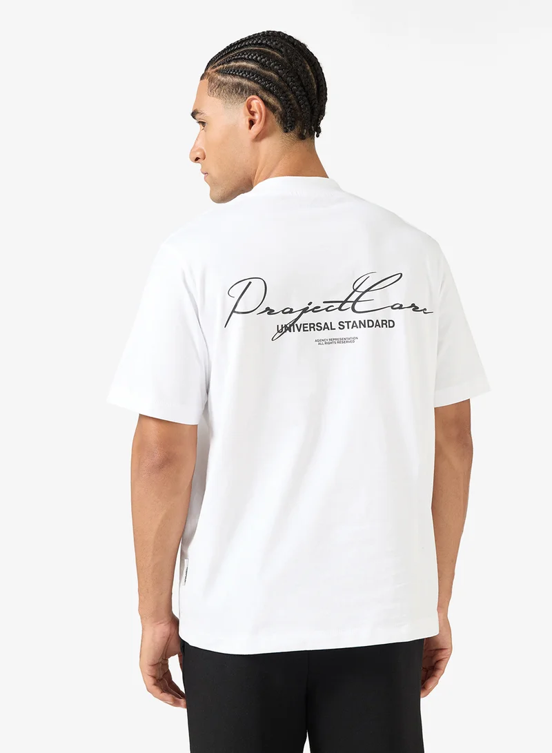 JACK & JONES Logo Crew Neck T-Shirt