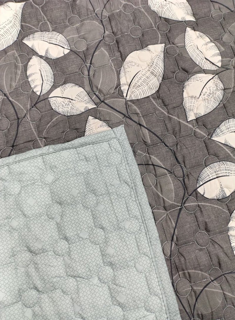 ShinyFlower compressed cotton quilt set Single Size 220x160cm 4 Pieces soft polyester fabric comforter Bedding Set for All Season - Image 4