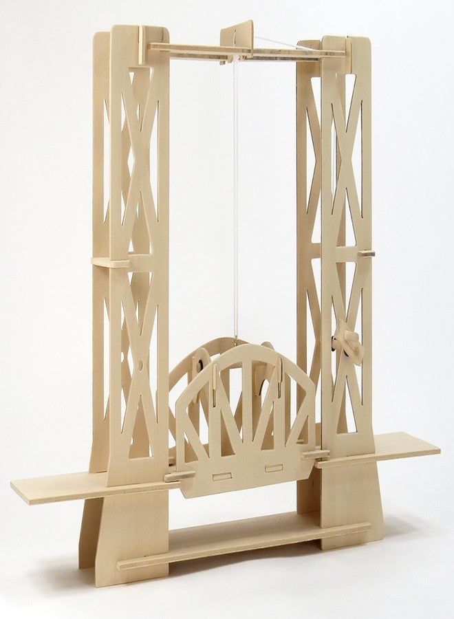 Pathfinders STEM Kit - Bridge Building Kit | Wooden Mechanical Engineering Toy for Kids Ages 7-9 | Lift Bridge 3D Puzzle | Educational Science & STEM Project - Image 2