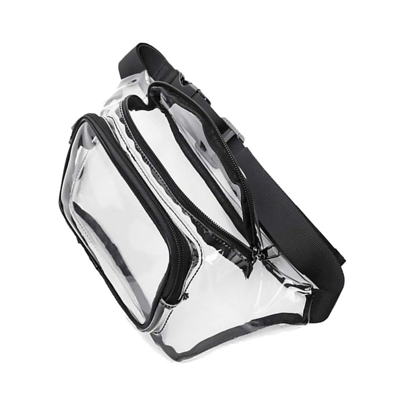Portable Waist Chest Pouch For Running Cycling Outdoor Unisex Phone Essentials Storage Black - Image 2