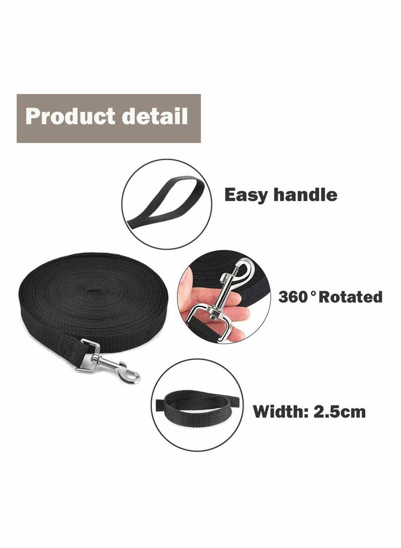Extra Long Line Training Dog Leash, Long Lead For Large, Medium and Small Dogs Great for Training, Play, Camping, or Backyard, 10m - Image 5