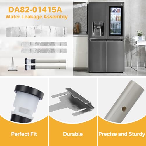 SuperDi DA82-01415A Water Leakage Assembly Replacement for Samsung Refrigerator Parts Water Leak Service Drain Tube Kit AP5957964, PS1005968,3436781 DA8201415A - Image 4