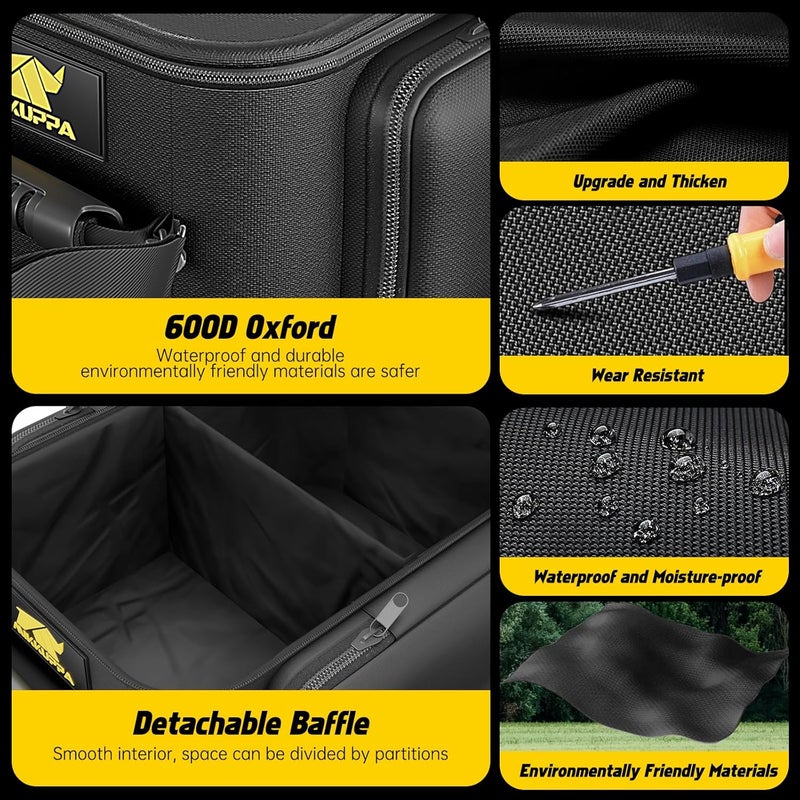 MIKKUPPA Under Seat Storage Organizer for Jeep Wrangler JK JL JLU Gladiator JT (2007-2024) - Image 5