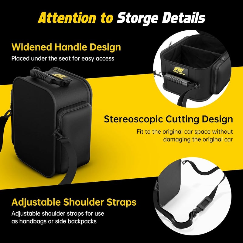 MIKKUPPA Under Seat Storage Organizer for Jeep Wrangler JK JL JLU Gladiator JT (2007-2024) - Image 2