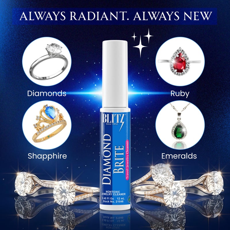 Blitz Diamond Brite Travel Jewelry Cleaning Pen â€“ Safe for Gold, Silver, Platinum & Gemstones â€“ Non-Toxic, Non-Abrasive Formula â€“ TSA Approved â€“ Made in USA - Image 4