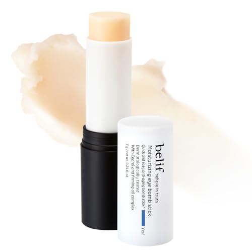 belif Moisturizing Eye Bomb Stick Eye Balm Firms and Reduces Fine Lines Wrinkles Radiant Eyes with Shea Butter Firming Oil Complex for Hydration Elasticity KBeauty - Image 1