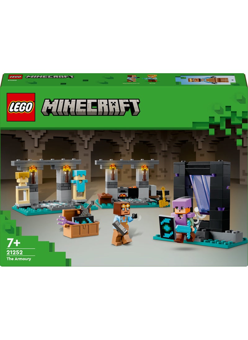 LEGO Minecraft® The Armoury Building Adventure 21252 (203) Pieces  - Image 2