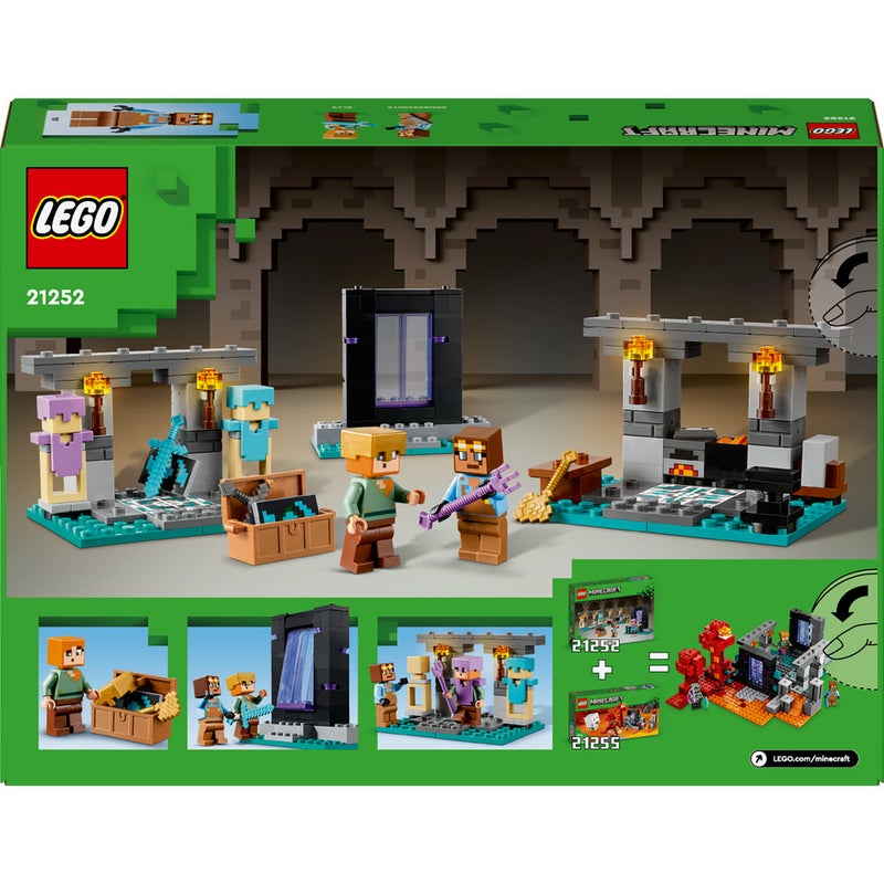 Minecraft® The Armoury Building Adventure 21252 (203) Pieces