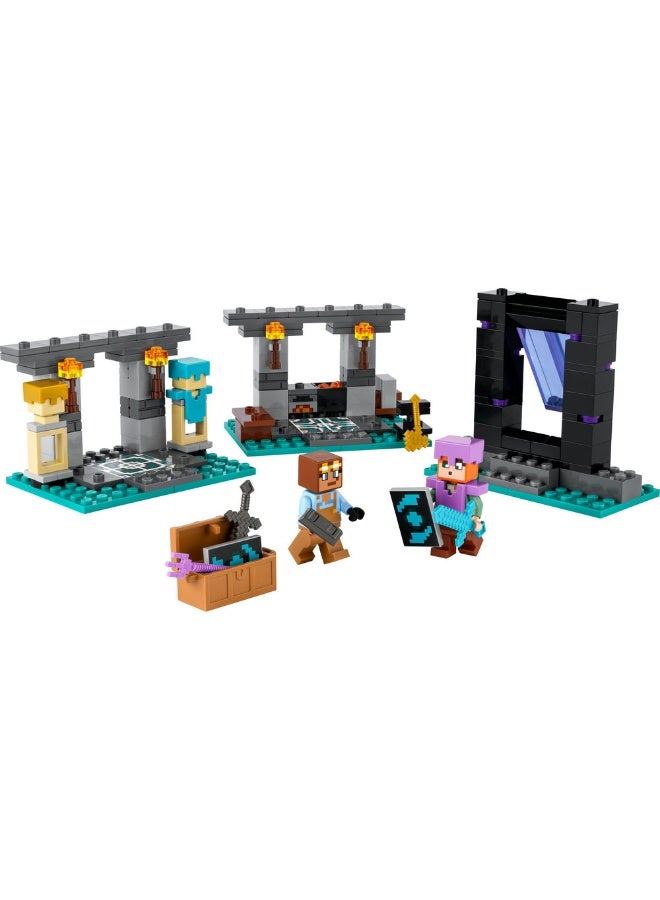 Minecraft® The Armoury Building Adventure 21252 (203) Pieces