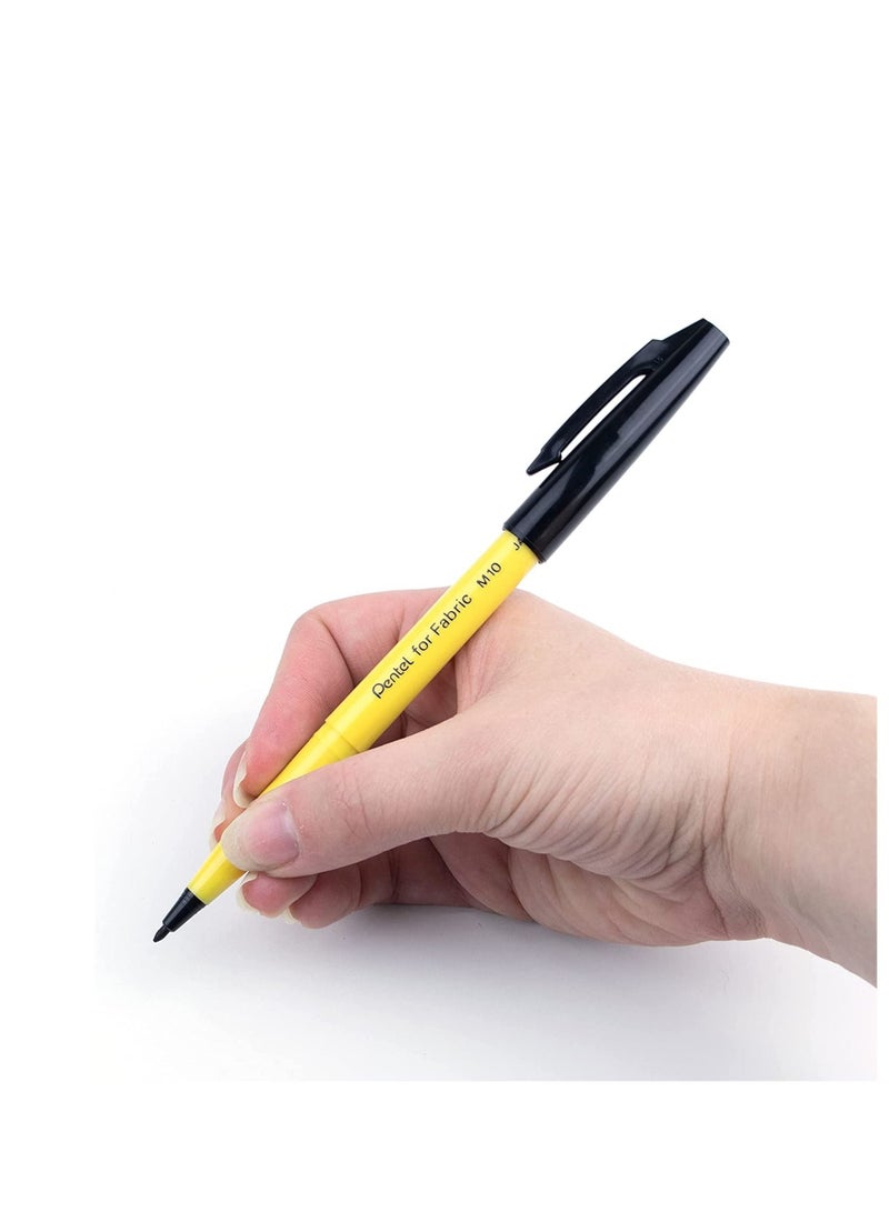 Pentel 4-Piece Fabric Marker Multicolour - Image 4