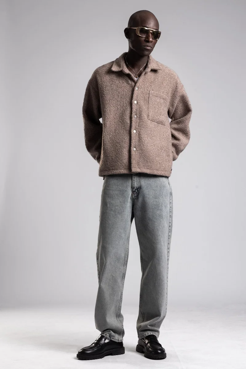 Catch Wool Textured Shirt