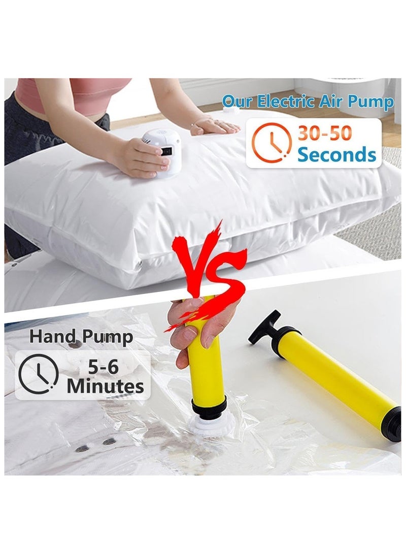 Electric Pump for Vacuum Storage Bags,Double caliber 2.5cm and 3.5cm - Image 2