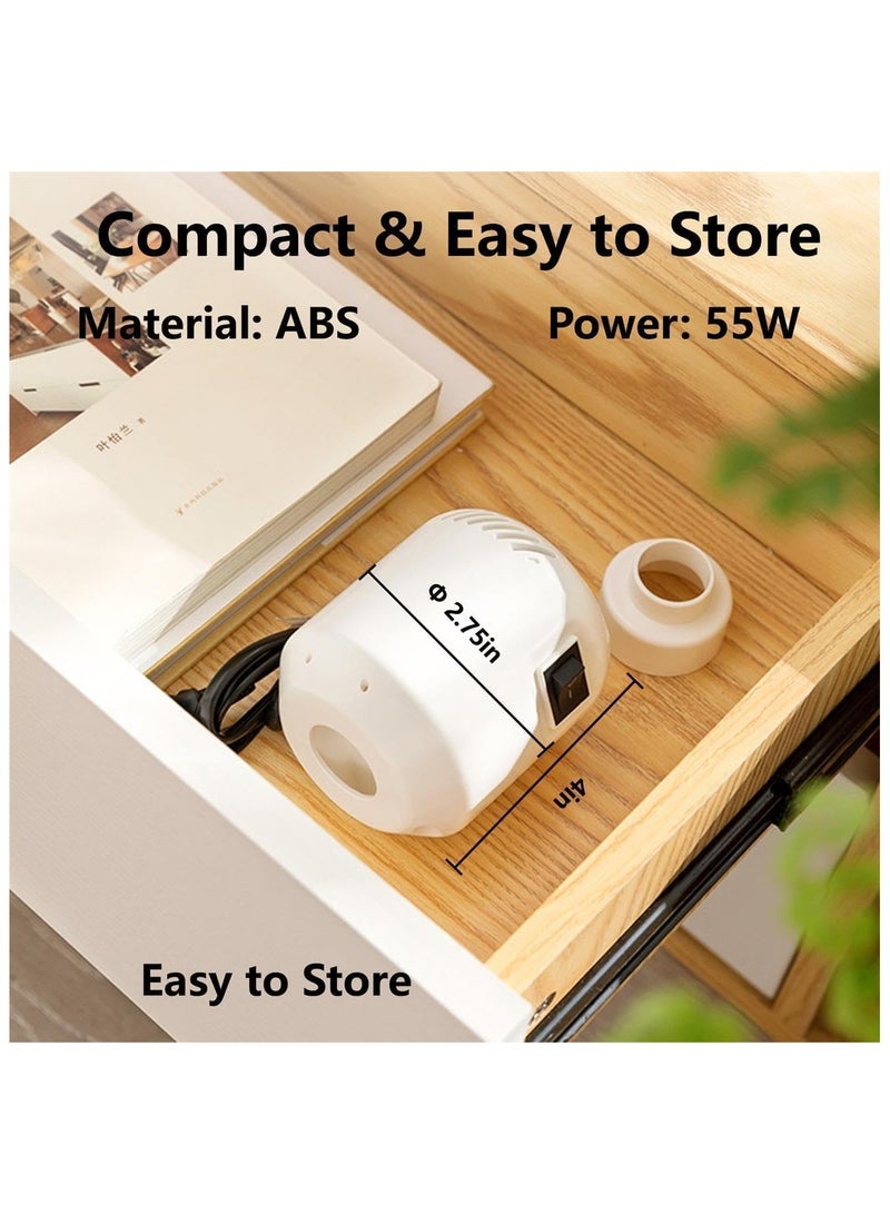 Electric Pump for Vacuum Storage Bags,Double caliber 2.5cm and 3.5cm - Image 3