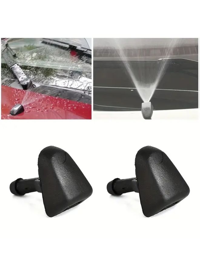 قطعتان مجموعة فوهة ممسحة الزجاج الأمامي لطرازات فولفو S40 وS80 وXC90 وC70 - Image 5