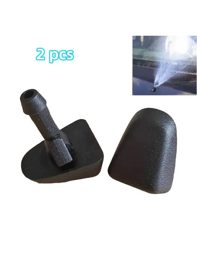 قطعتان مجموعة فوهة ممسحة الزجاج الأمامي لطرازات فولفو S40 وS80 وXC90 وC70 - Image 1