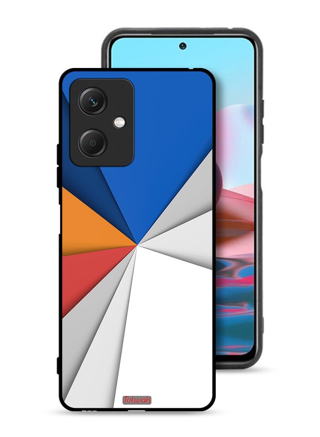 Tolwak Xiaomi Redmi Note 12 Protective Case Cover Material Matches Abstract Art - Image 1