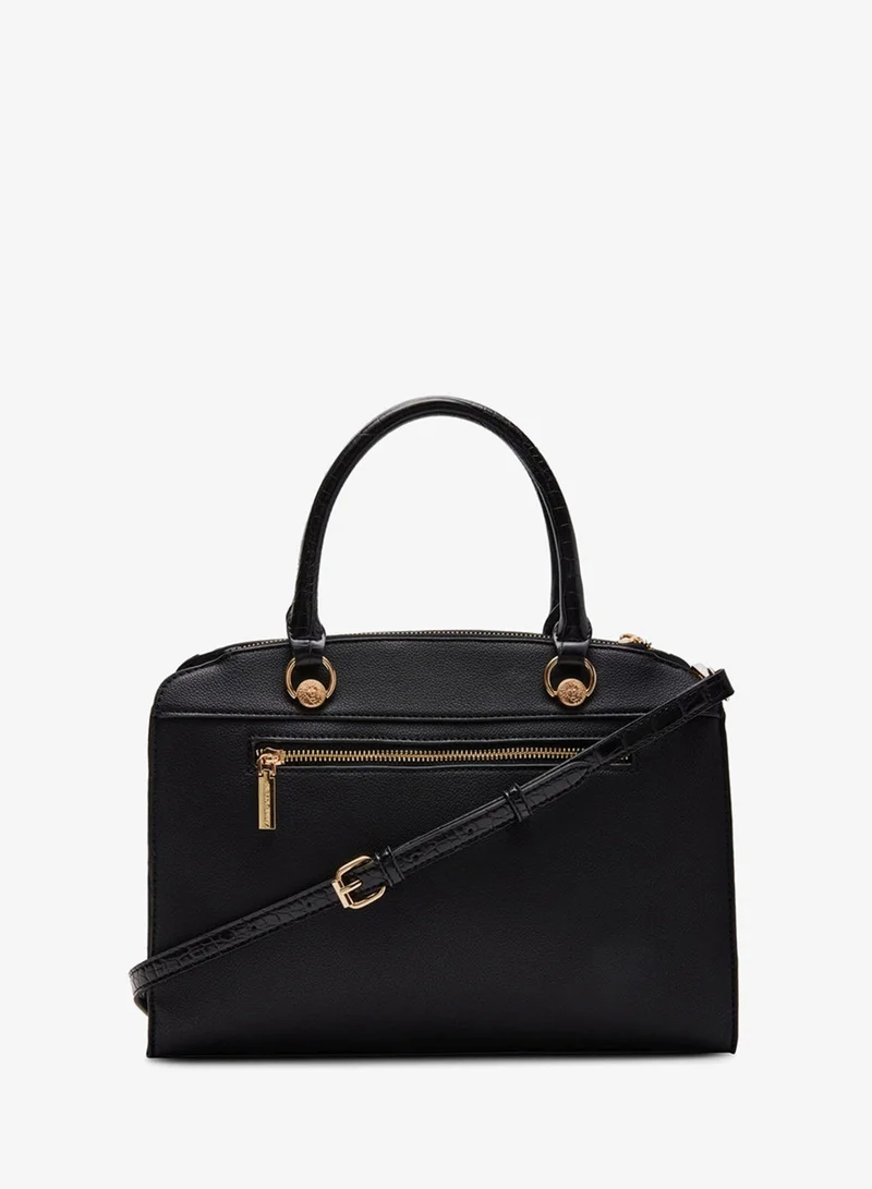 Anne Klein  Anne Klein Textured Satchel Bag for Women | Best Price UAE