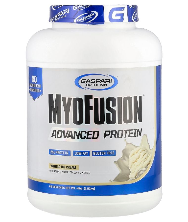 Gaspari Nutrition MyoFusion® Advanced Protein Vanilla Ice Cream 4 lbs (1.81 kg)