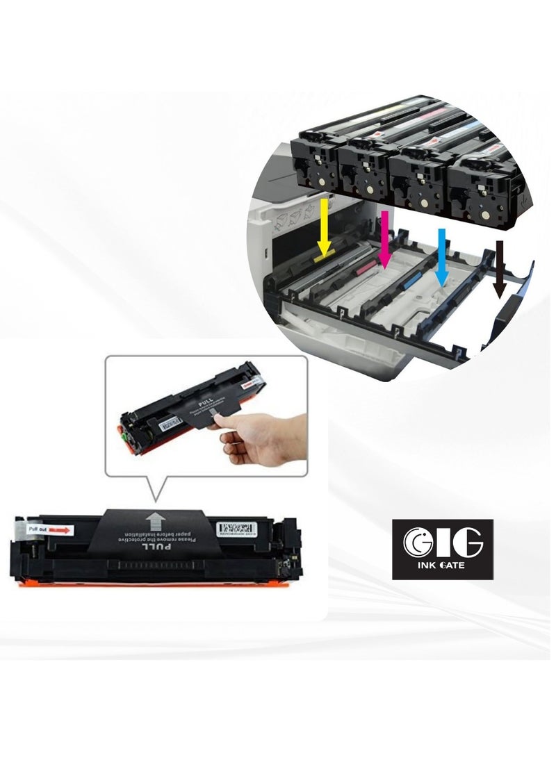 GIG IG Compatible Magenta Toner Cartridge – 203A / 201A / Canon 045 / 054 – for HP M254dw, M281fdw, Canon MF641Cw, MF644Cdw (Up to 1,300 Pages) - Image 4