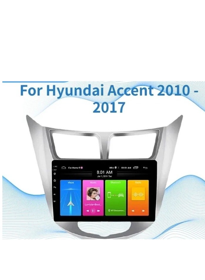 MNT The Hyundai Accent 2012-2017 screen is part of the car’s infotainment system. It runs on Android and supports features like Apple CarPlay and Android Auto, allowing you to easily connect your smartphone. It also offers a high resolution of up to 1080 pixels, making it excellent for displaying information and maps clearly. - Image 2