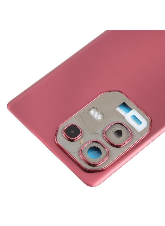 For Infinix Note 50s 5G X6870 Original Back Cover(Wine Red) - Image 5
