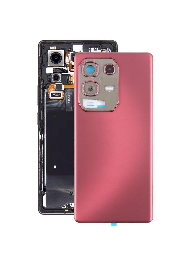 For Infinix Note 50s 5G X6870 Original Back Cover(Wine Red) - Image 1