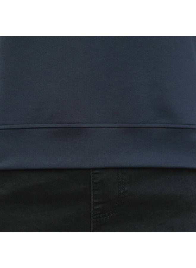 Tucano Sweatshirt For Men, Spring And Autumn Cotton Round Neck Versatile Base Layer, Casual Comfortable Long-sleeve Top Men's Clothing, Black 3XL - Image 4