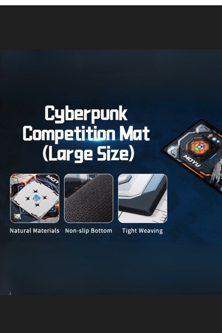 مو يو حصيرة منافسة Moyu Cyberpunk كبيرة الحجم - ‎87×32 سم حصيرة واقية للمكعب - Image 5
