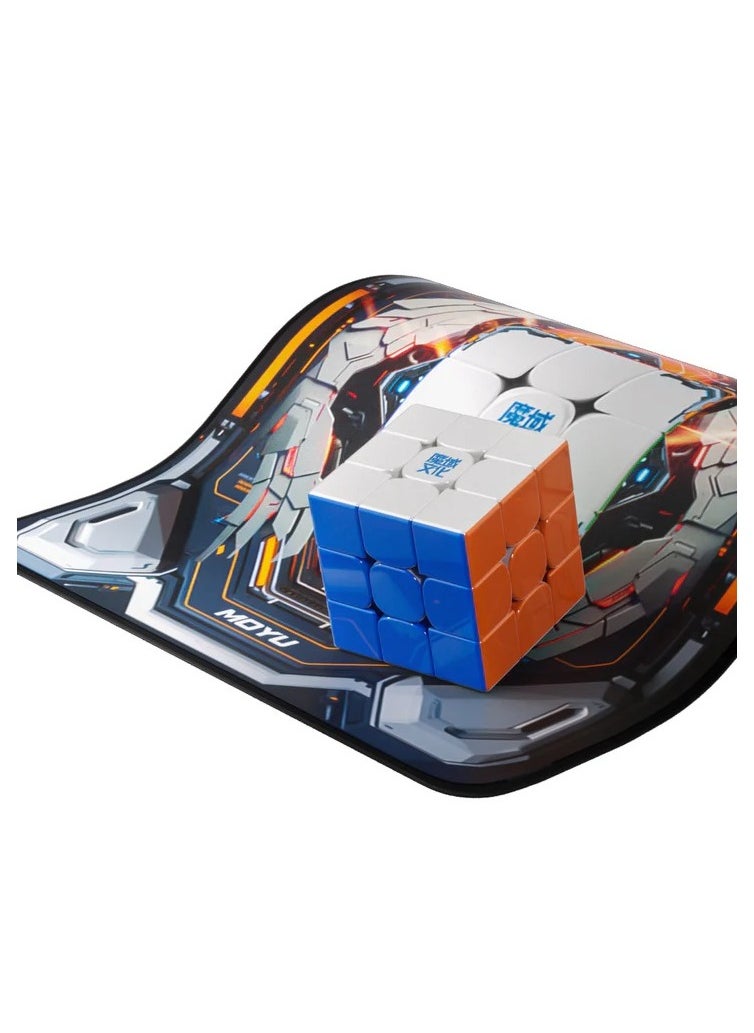 MoYu - Moyu Cyberpunk Competition Mat Large size Cube Protective Mat Large - Image 1