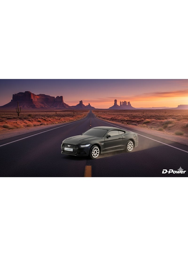 D-Power 1:64 Diecast Ford Mustang 2015 â€“ Licensed Collectible Model Car - Image 3