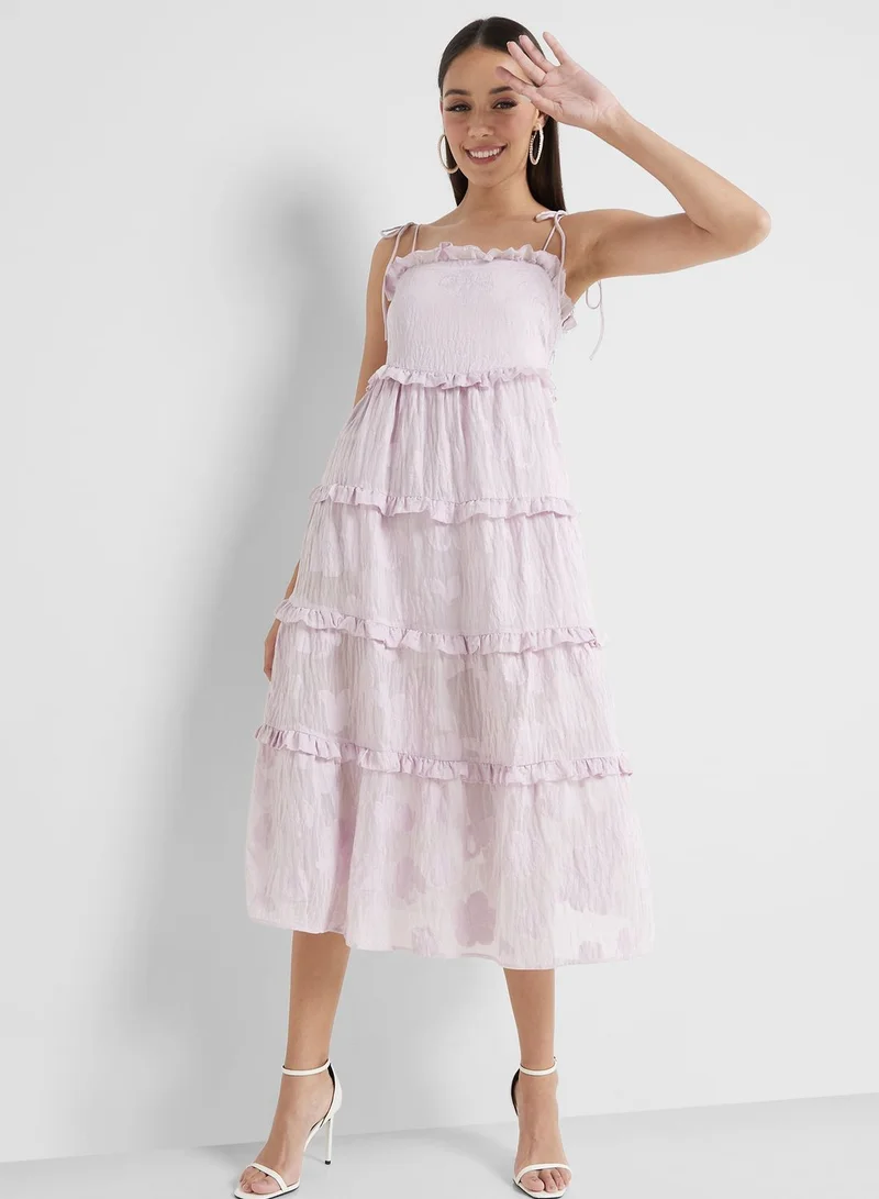 Ted Baker Strappy Tiered Dress