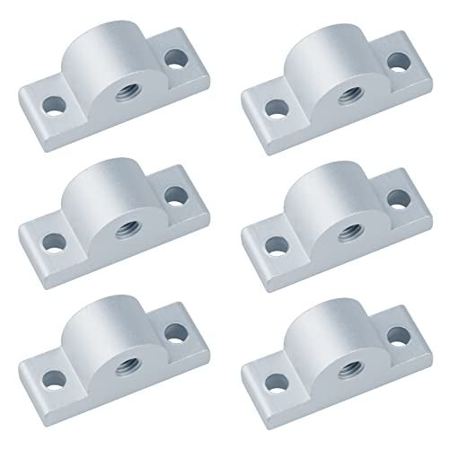 heneng 6 Pcs Caster Wheel Connector for 2020 Series Aluminum Extrusion Profile, Leveling Feet Mount Accessories - Image 1